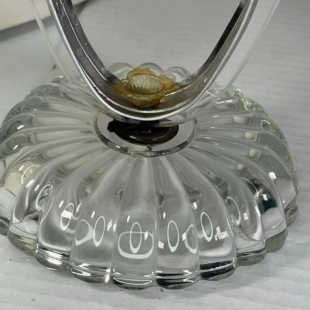 Antique apothecary pharmacy glass scale balances and hanger.